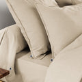 Candice - Taie De Traversin - Flanelle - Sable