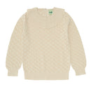 Jersey pointelle de algodón crudo etiqueta GOTS - Selección FUB en amaetc.com, concept store eco amigable para niños