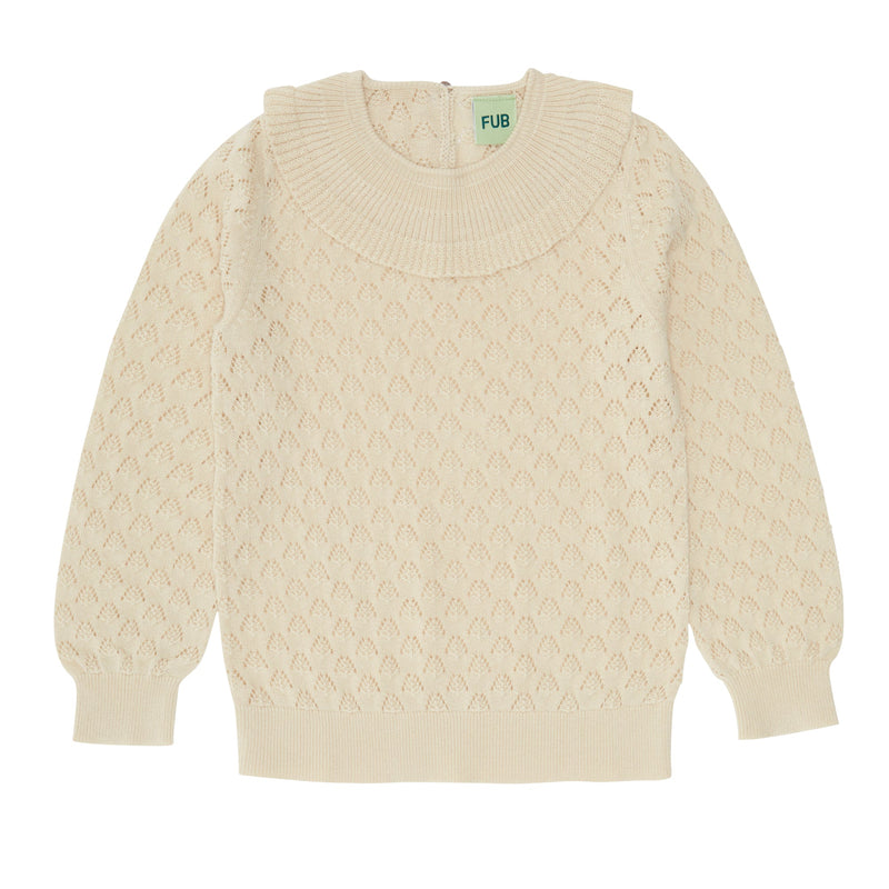 Jersey pointelle de algodón crudo etiqueta GOTS - Selección FUB en amaetc.com, concept store eco amigable para niños