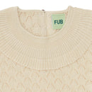 Jersey pointelle de algodón crudo etiqueta GOTS - Selección FUB en amaetc.com, concept store eco amigable para niños