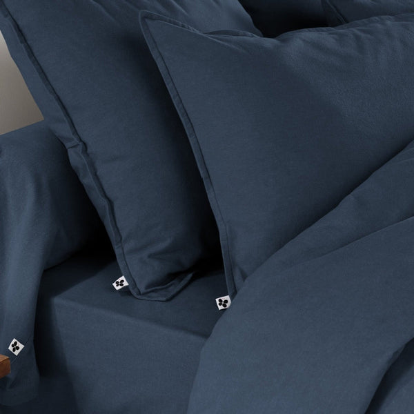 Bolster Pillowcase - Flannel - Candice - Nuit