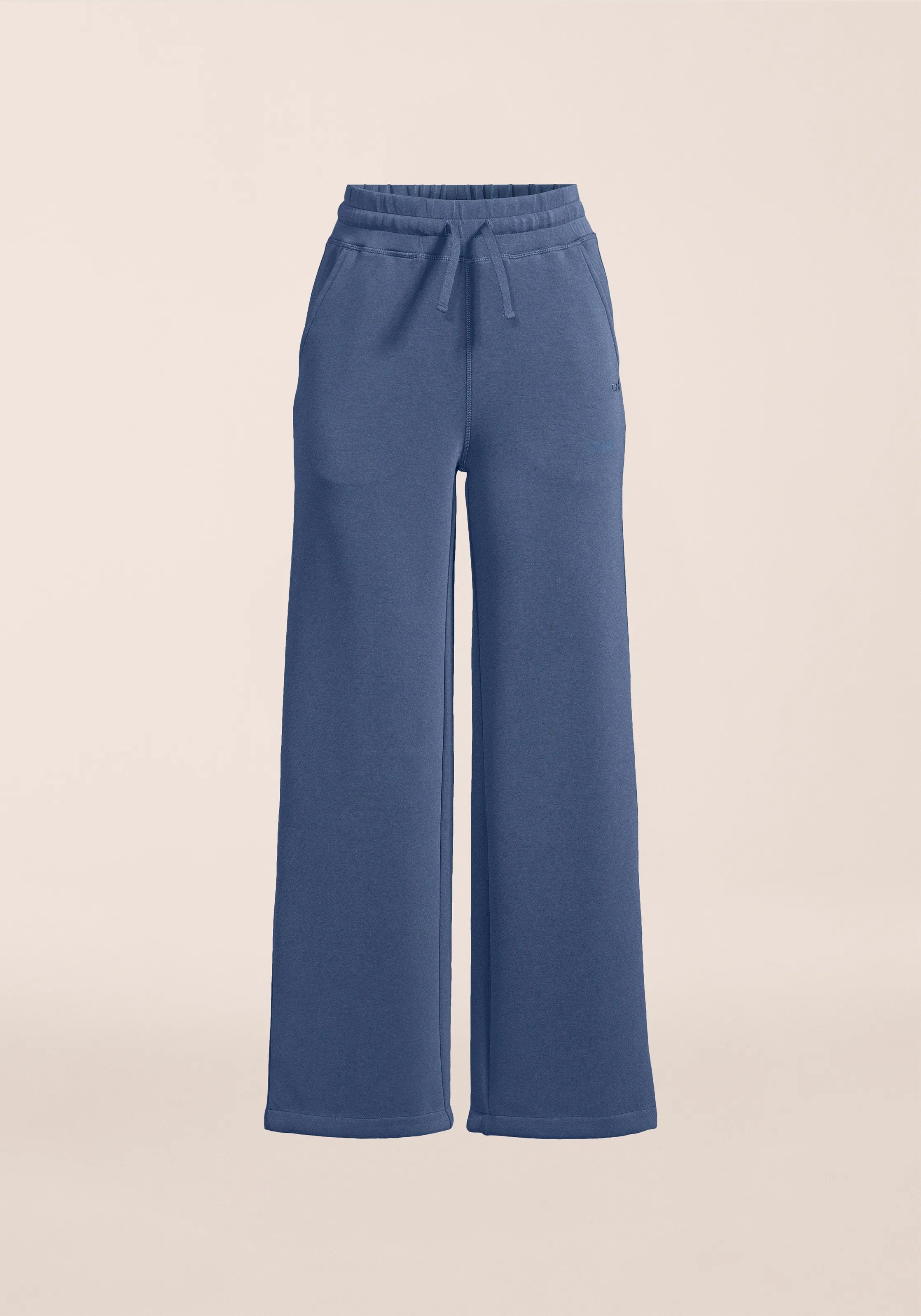 Peachy Straight Leg Jogger - Blue Shadow