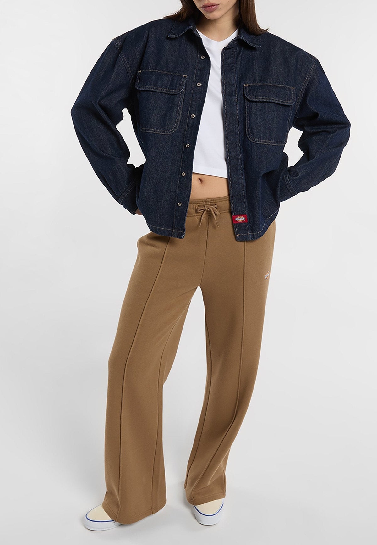 Mechanic Oversized Denim Shirt - Rinsed - Women