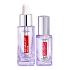 Rutina de relleno antienvejecimiento: suero facial y para ojos con ácido hialurónico Revitalift Filler