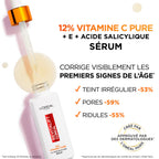 Suero antiarrugas de ácido hialurónico Revitalift Filler + suero de vitamina C pura al 12%
