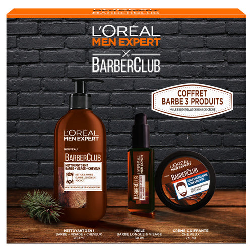 L'Oréal Men Expert Barber Club Set Barba 3 Productos