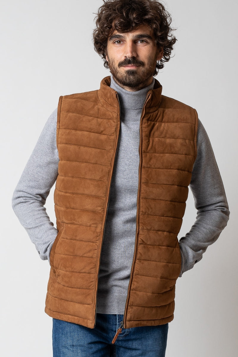 Doudoune Sans Manche Daily - Marron - Homme