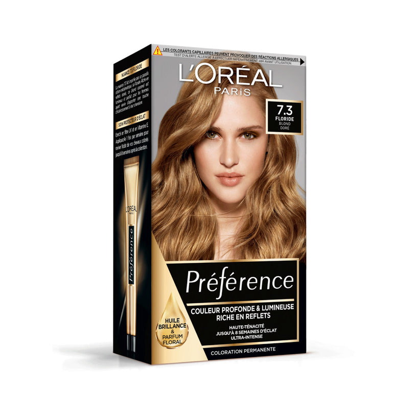 Préférence  Coloration 7.3 Floride Blond Doré