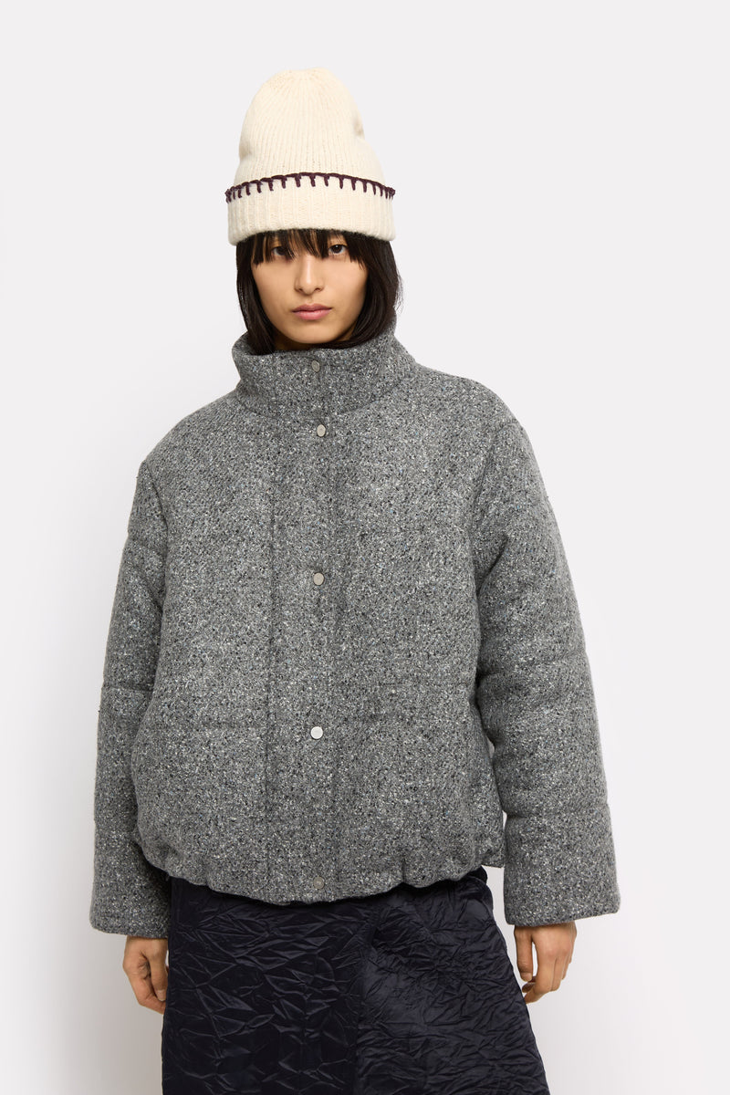 MINNIE LONDON PARKA-DOWN JACKET Gray