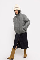 MINNIE LONDON PARKA-DOWN JACKET Gray