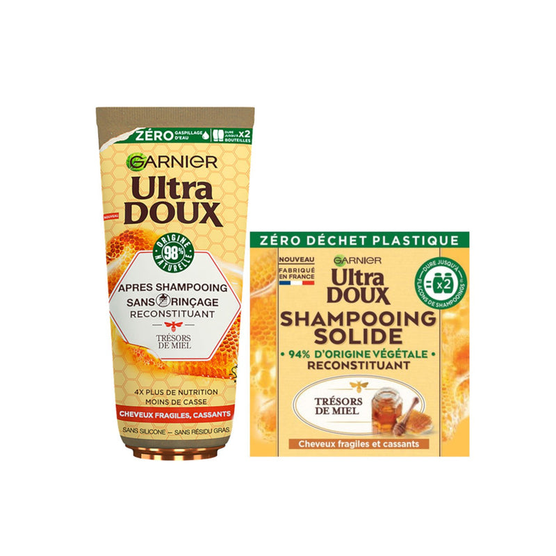 Ultra Doux - Eco-Gest Routine Solid Shampoo & Leave-In Conditioner