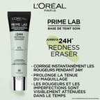 Primer de borrador de enrojecimiento Prime Lab