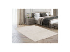 Tapis Poils Longs - Lovina - Motif Abstrait - Beige