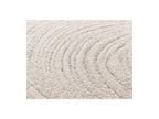 Tapis Poils Longs - Lovina - Motif Abstrait - Beige