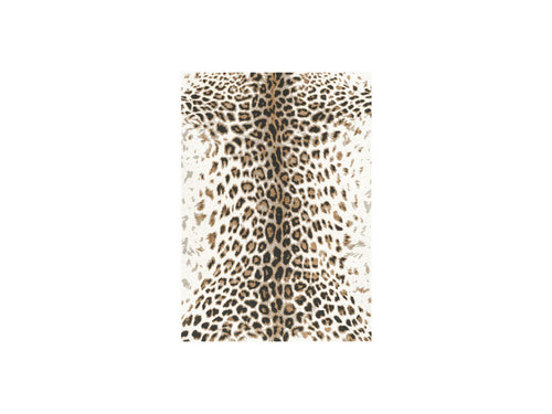 Meryl - Short Pile Rug - Leopard Pattern - Brown