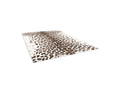 Meryl - Tapis Poils Ras - Motif Léopard - Marron