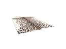 Meryl - Tapis Poils Ras - Motif Léopard - Marron