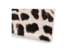 Meryl - Tapis Poils Ras - Motif Léopard - Marron