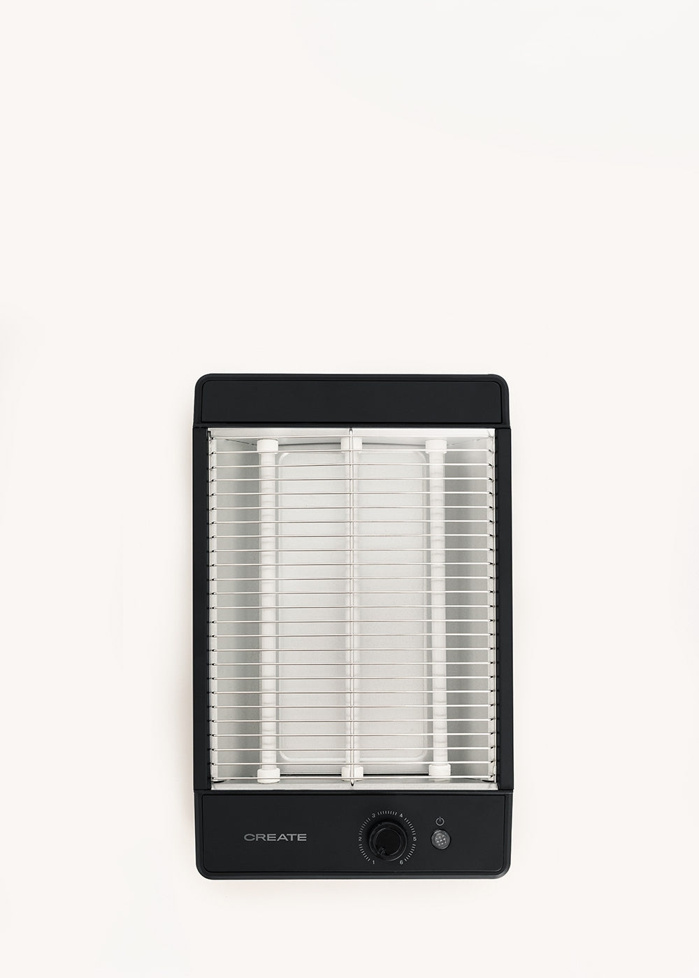 Toast Studio Flat - Grille-Pain Horizontal En Acier Inoxydable Avec 3 Résistances - Noir