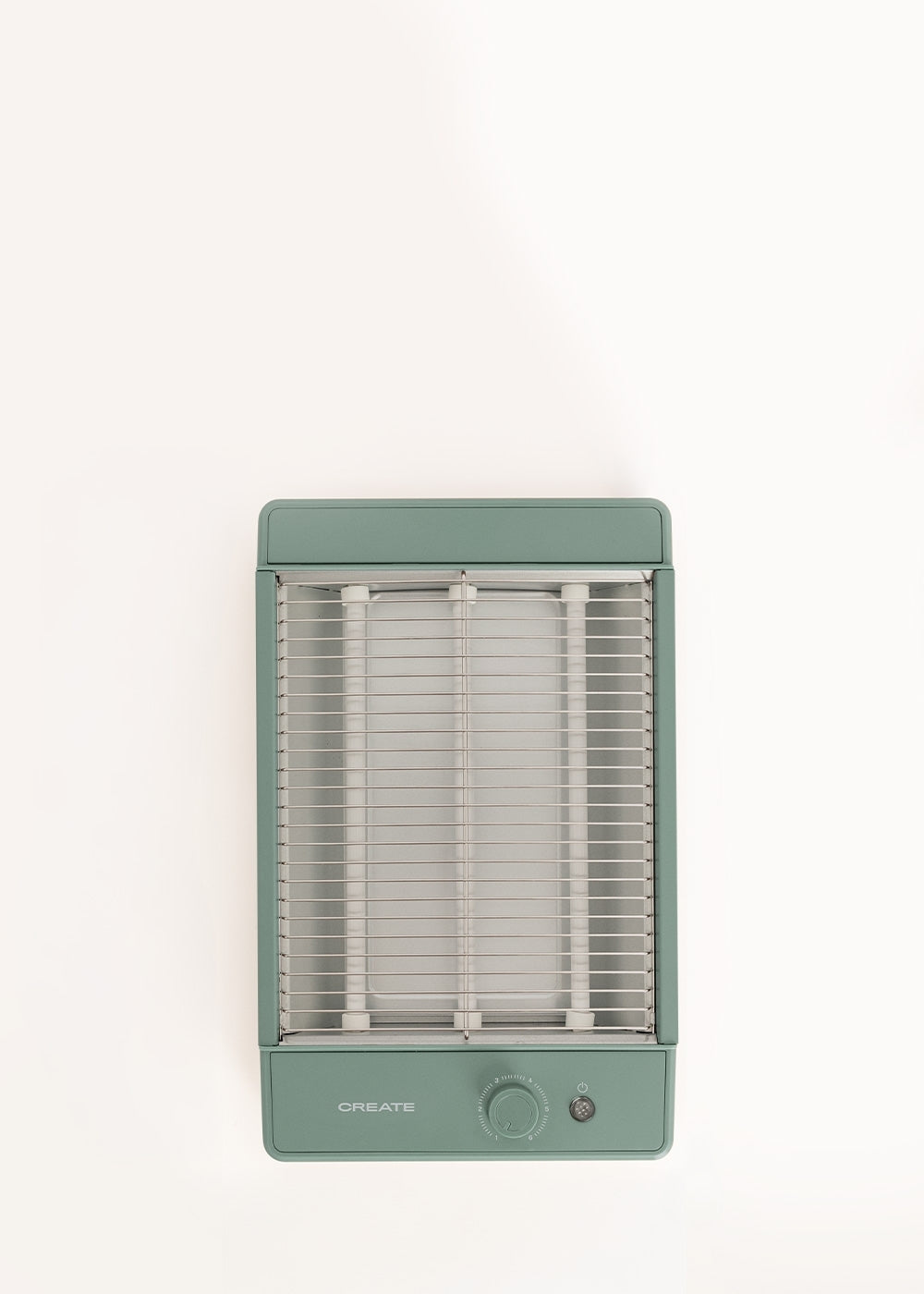 Toast Studio Flat - Grille-Pain Horizontal En Acier Inoxydable Avec 3 Résistances - Sauge