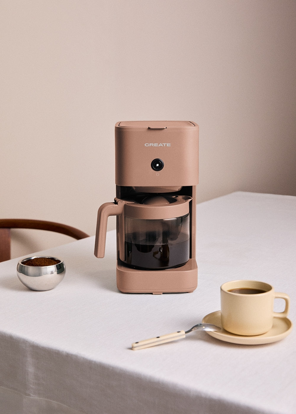 Thera Drip - Cafetière Filtre Avec Fonction Maintien Au Chaud - 1,5L - Moka