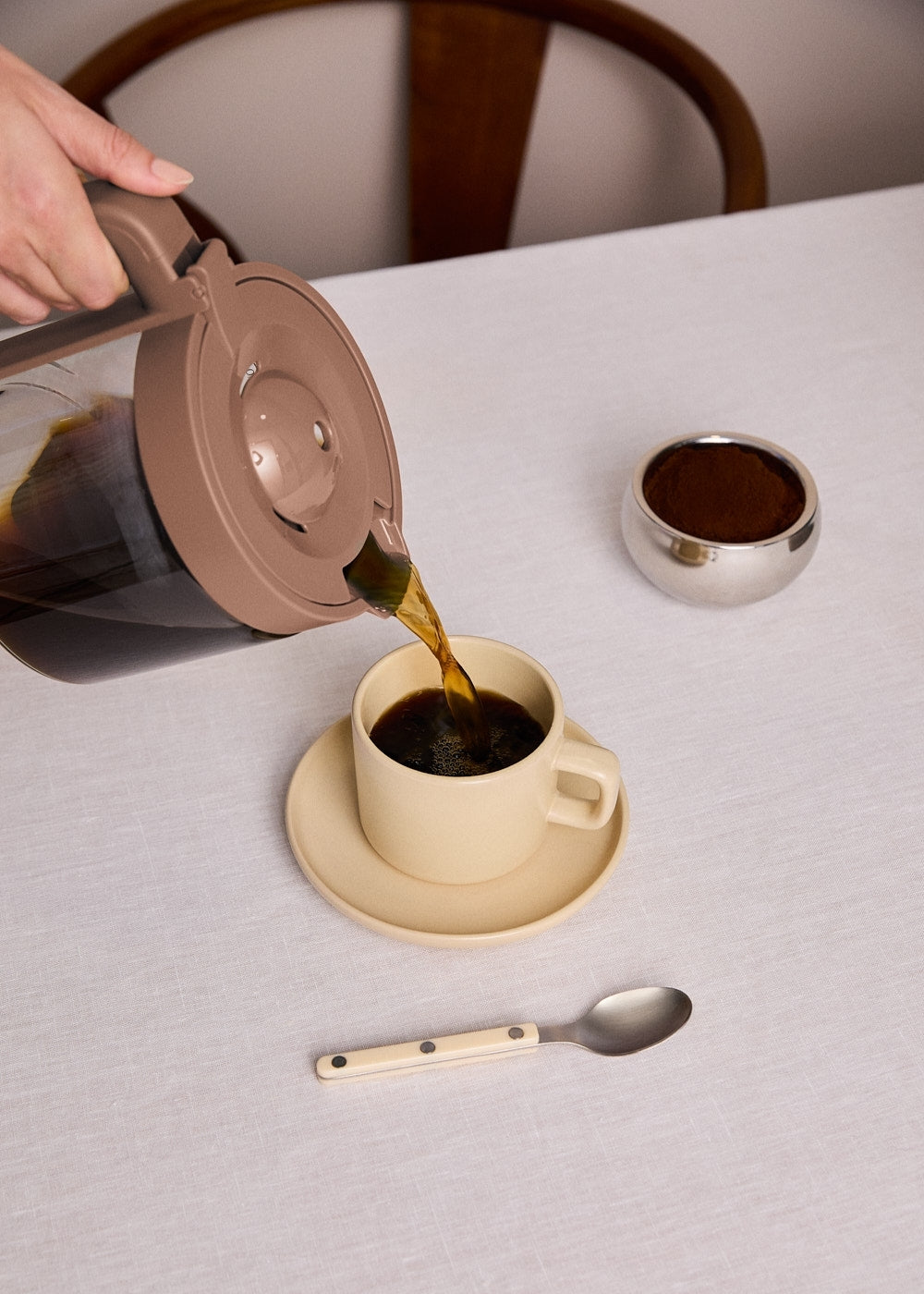 Thera Drip - Cafetière Filtre Avec Fonction Maintien Au Chaud - 1,5L - Moka