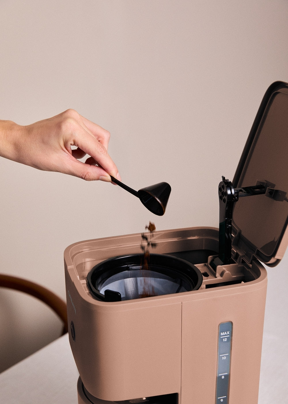 Thera Drip - Cafetière Filtre Avec Fonction Maintien Au Chaud - 1,5L - Moka