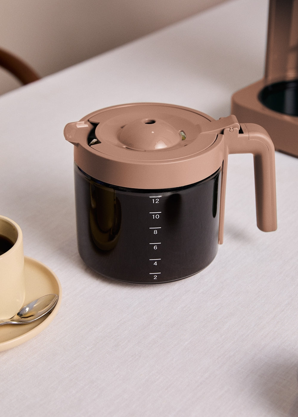 Thera Drip - Cafetière Filtre Avec Fonction Maintien Au Chaud - 1,5L - Moka