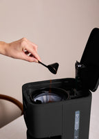Thera Drip - Cafetière Filtre Avec Fonction Maintien Au Chaud - 1,5L - Noir