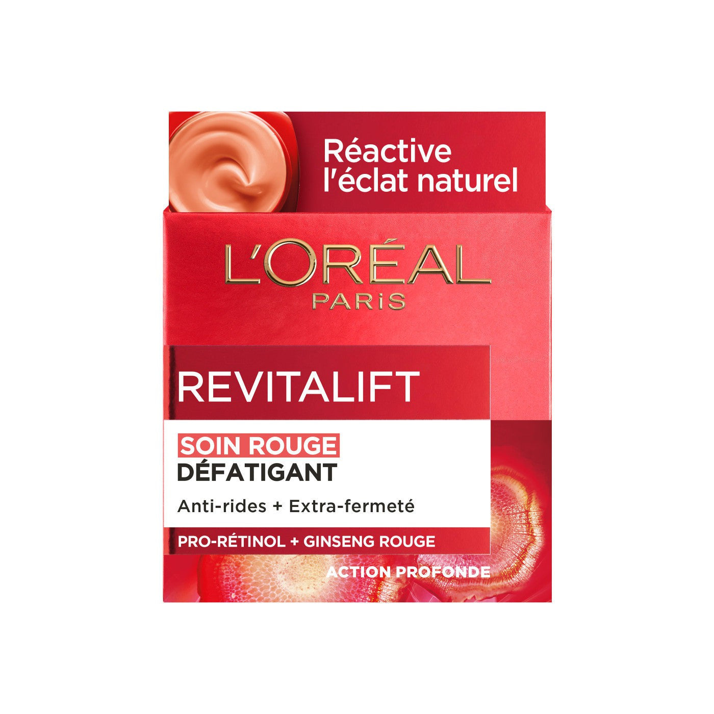 Revitalift Red Tratamiento Antifatiga Con Ginseng