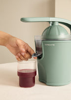 Juicer Press Studio - Presse-Agrumes Électrique À Levier 100W - Sauge