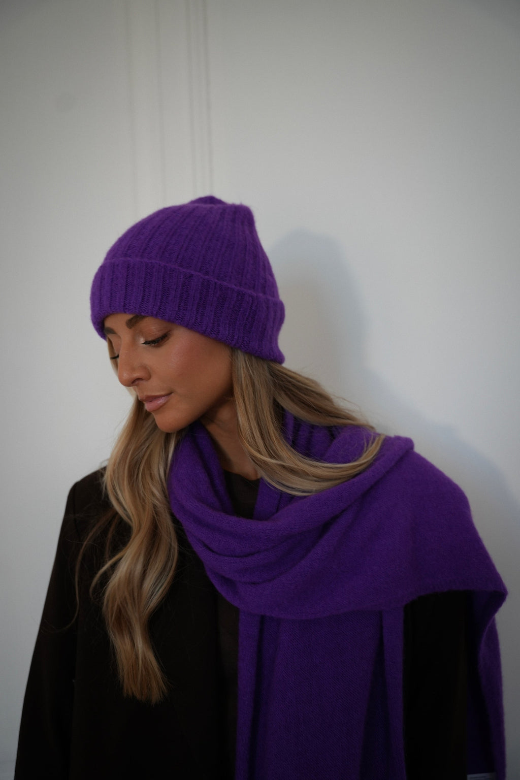 Bonnet Doux Isma - Violet