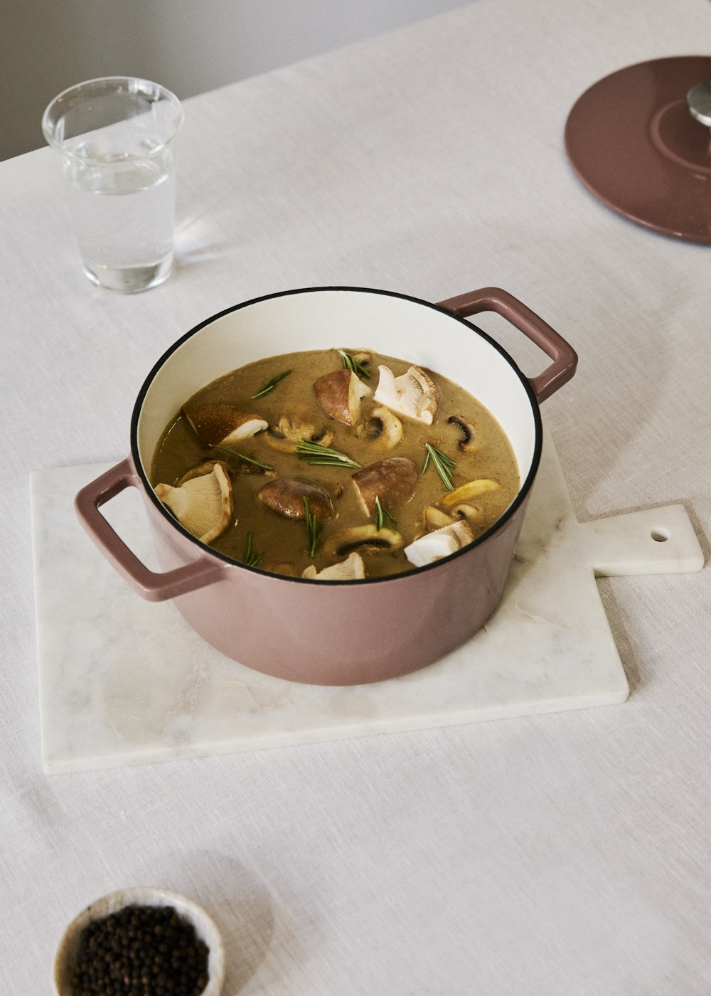 Iron Pot - Cocotte En Fonte Émaillée - 2,6L - Moka