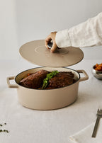 Iron Pot - Cocotte En Fonte Émaillée - 4,66L - Sable
