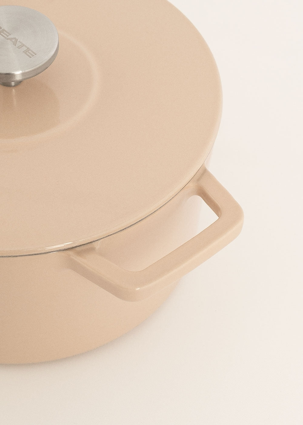 Iron Pot - Lot De 2 Cocottes En Fonte Émaillée - 2,6L & 4,66L - Sable