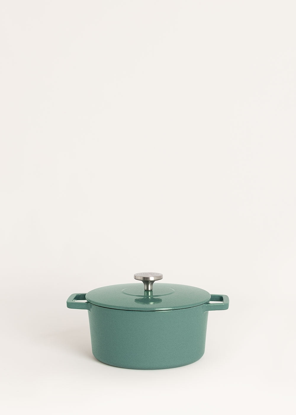 Iron Pot - Lot De 2 Cocottes En Fonte Émaillée - 2,6L & 4,66L - Sauge