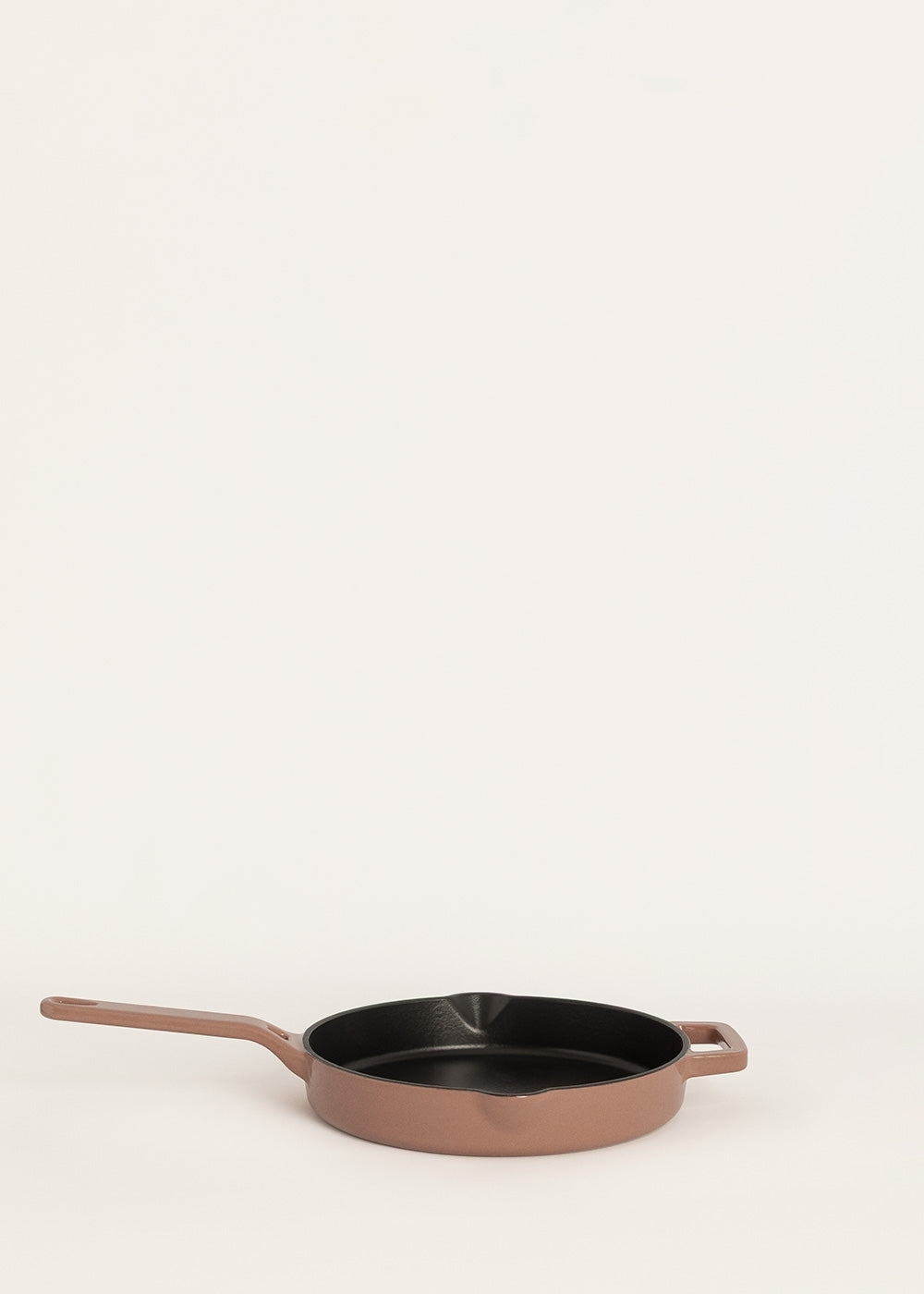 Iron Pan - Poêle En Fonte Émaillée - 1,65L - Moka