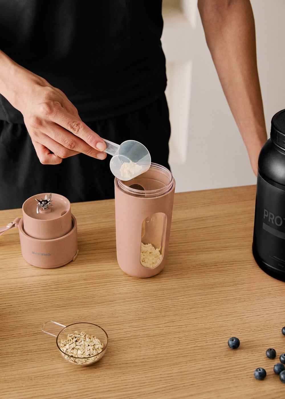Moi Studio Move - Blender Portable Sans Fil Pour Sportifs - Moka