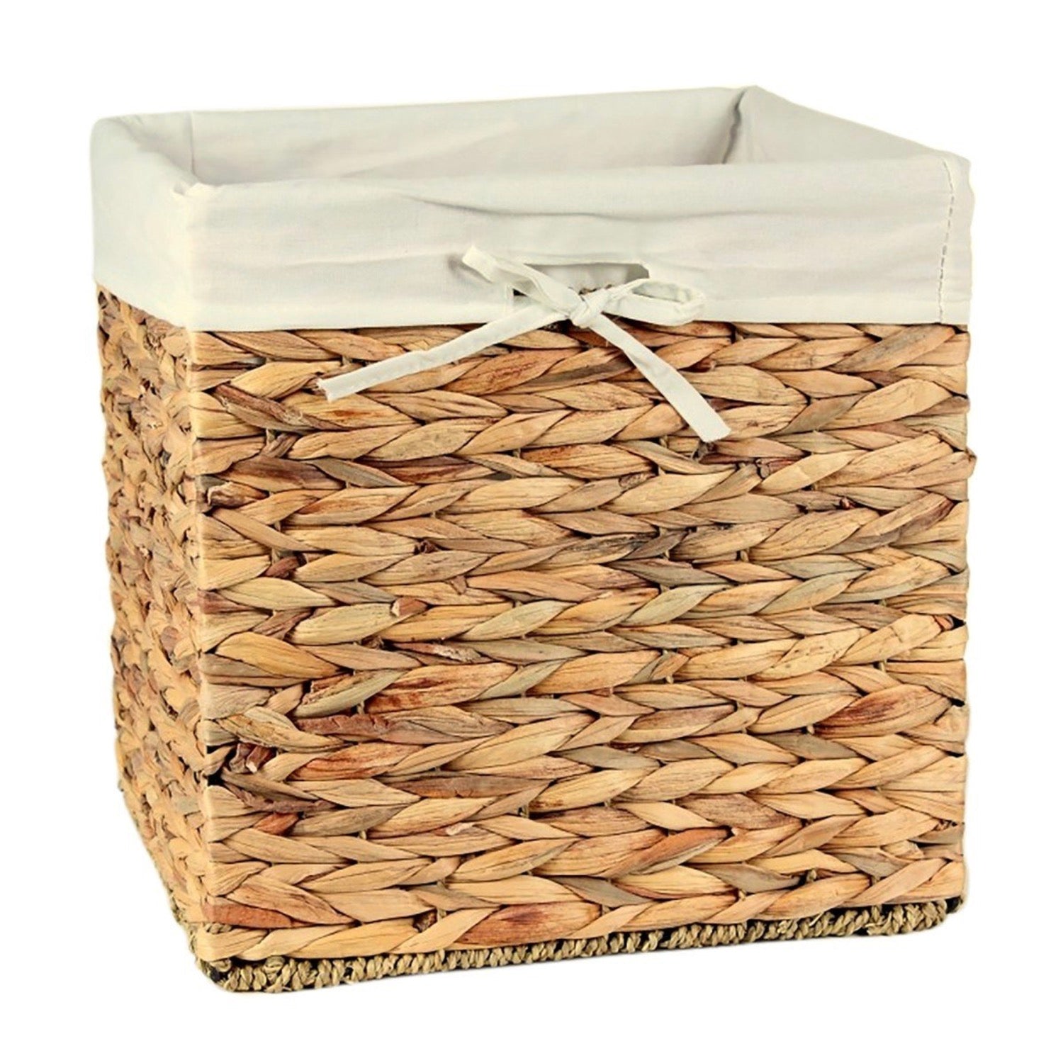 Cube De Rangement En Jacinthe D'Eau