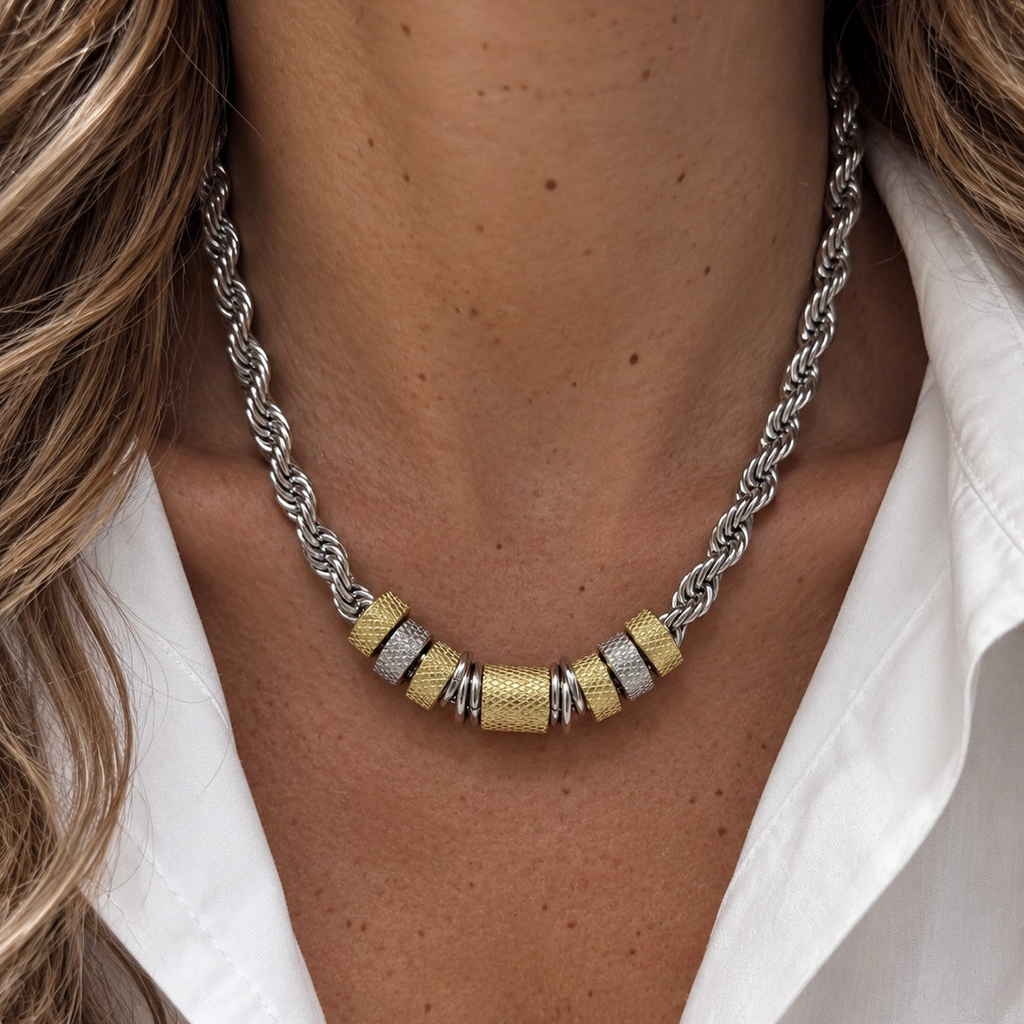 Collier Addison - Chaîne Argent
