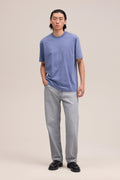 T-Shirt Adam   - Stone Blue