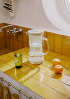 Aqua Clear Jug - Carafe Filtrante Avec Double Filtre - 1,5L - Blanc Cassé