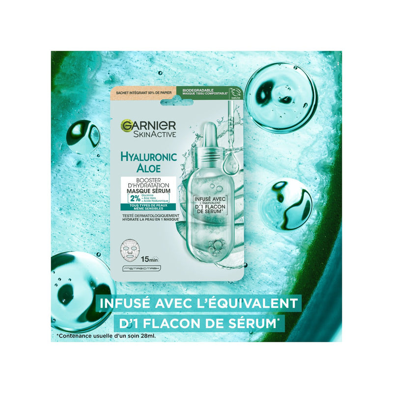 Moisturizing & Replumping Routine Enriched With Hyaluronic Acid & Aloe Vera - Sérum Gel Repulpant Hyaluronic Aloe