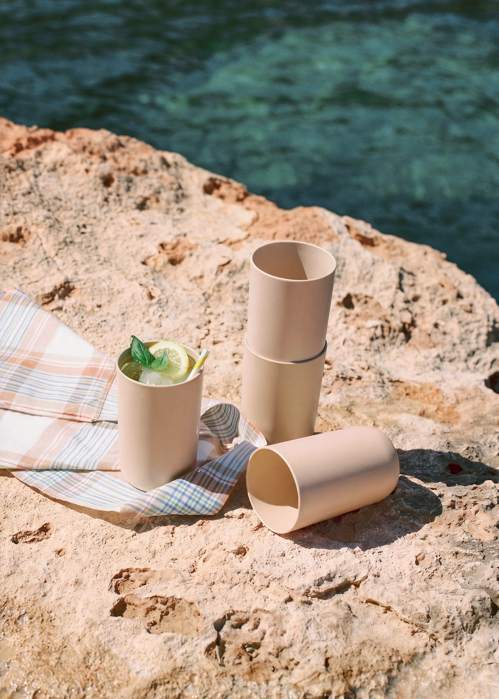 Kitchenware Outdoor Eco - Lot De 4 Verres - 500Ml - Sable