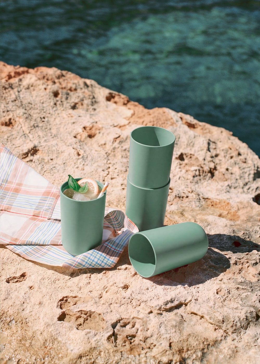 Kitchenware Outdoor Eco - Lot De 4 Verres - 500Ml - Sauge
