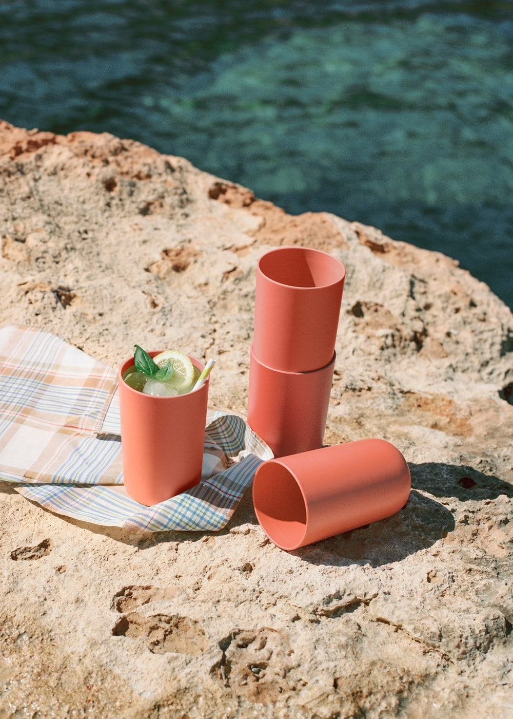 Kitchenware Outdoor Eco - Lot De 4 Verres - 500Ml - Terracotta