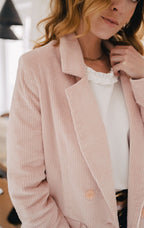 Padmé Pink Velvet Jacket