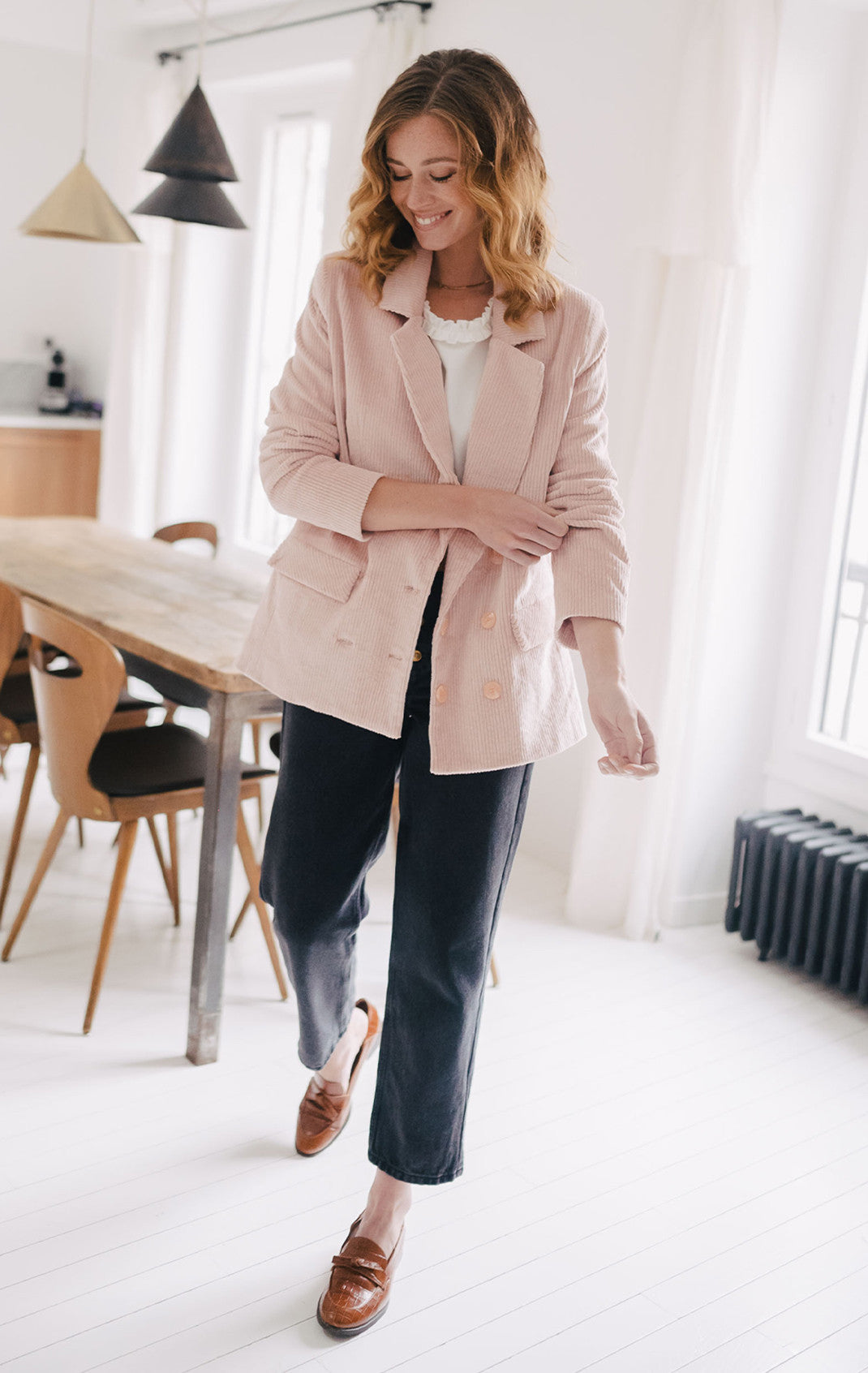 Padmé Pink Velvet Jacket