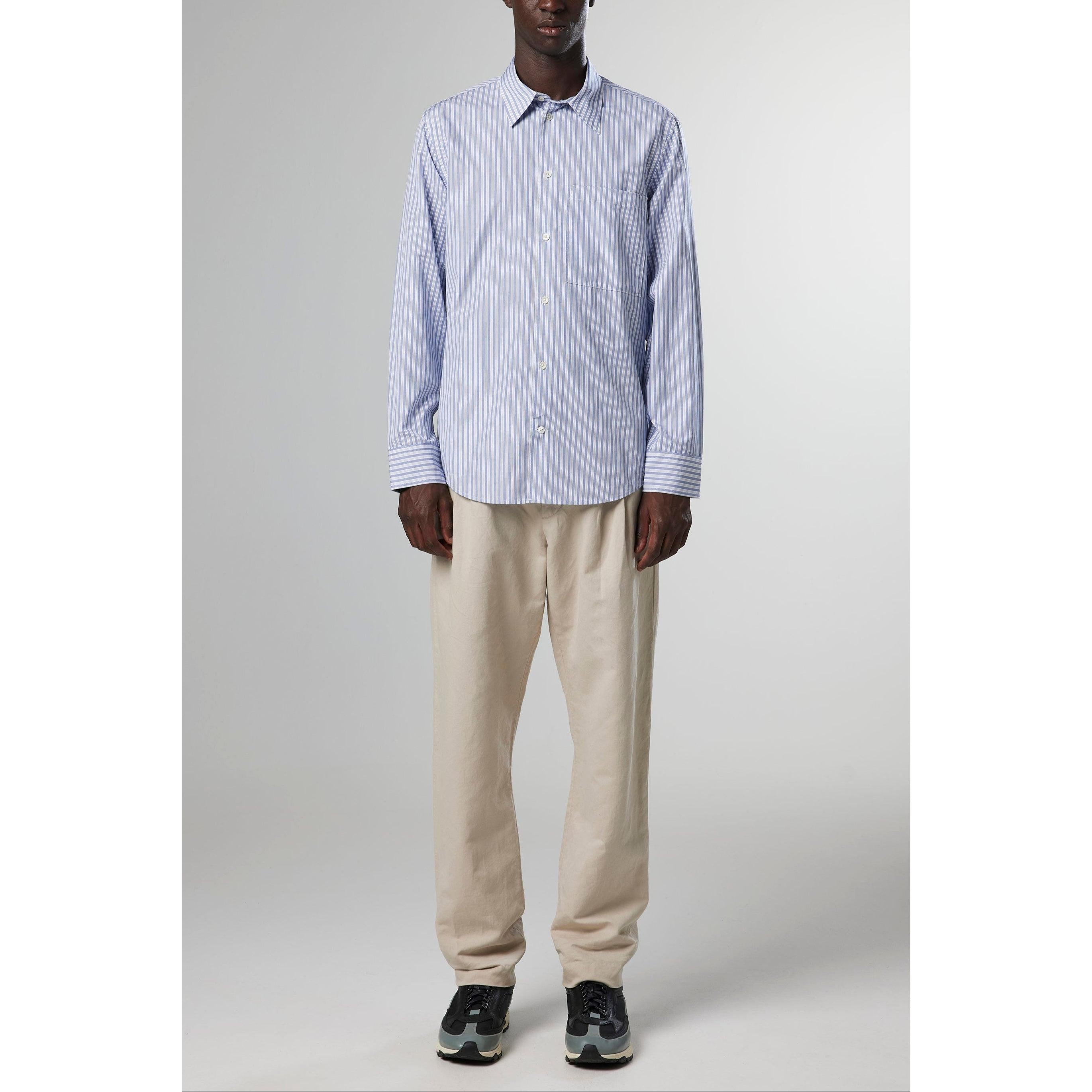 Max Shirt - Navy Stripe