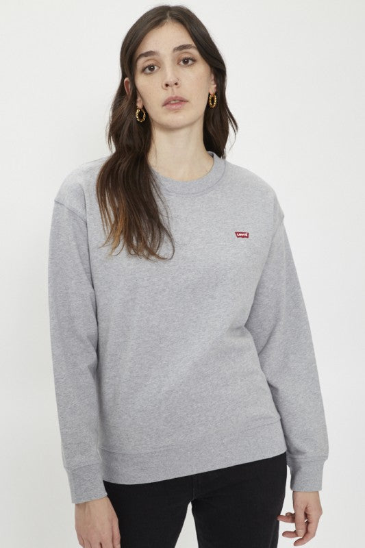 Levi'S® Bluza Standard Crew 24688-0037 Szary Relaxed Fit